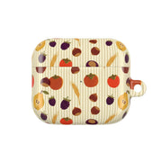 Persimmon Harvest Pattern AirPods Case 3
