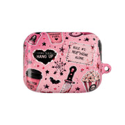 Horror Movie Pink Pattern AirPods Case 5