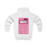 Pink Love Calculator Kids Hoodie 5