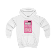 Pink Love Calculator Kids Hoodie 2