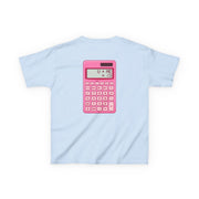 Pink Love Calculator Kids T-Shirt 8