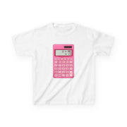 Pink Love Calculator Kids T-Shirt 2