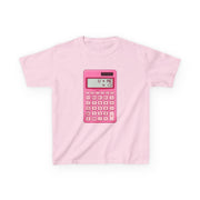 Pink Love Calculator Kids T-Shirt 5