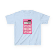 Pink Love Calculator Kids T-Shirt 4