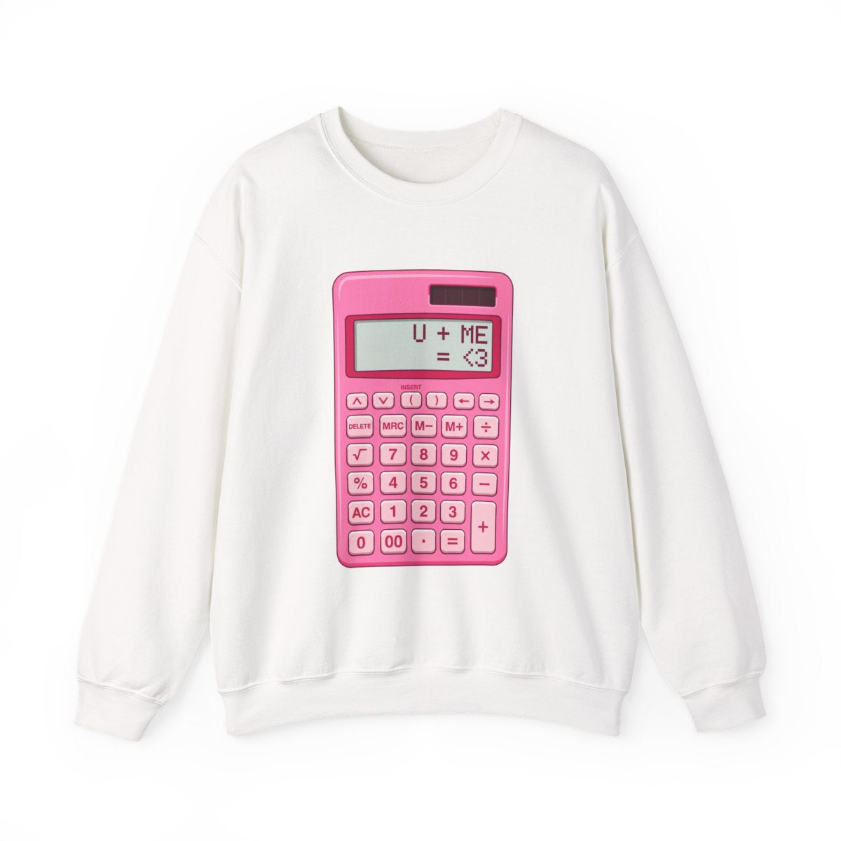 Pink Love Calculator Sweatshirt