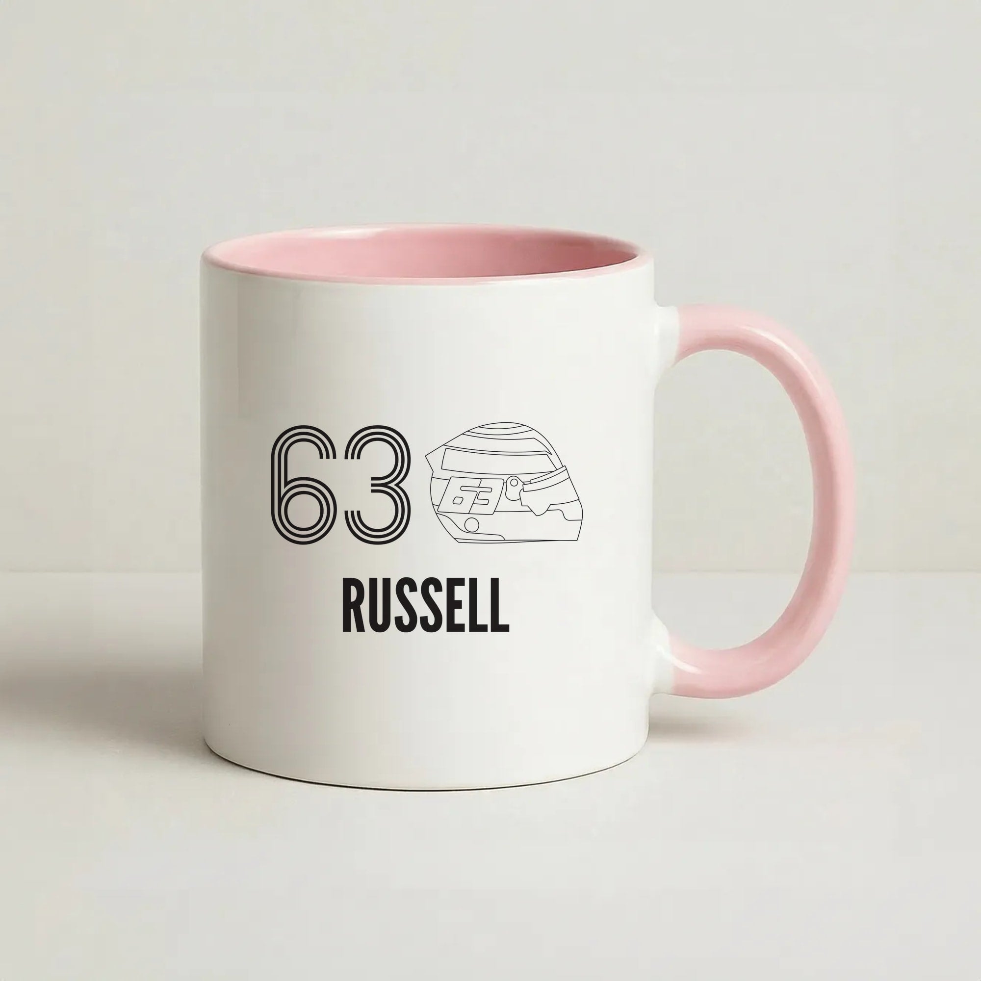Russell Helmet 2026 Coffee Pink Mug