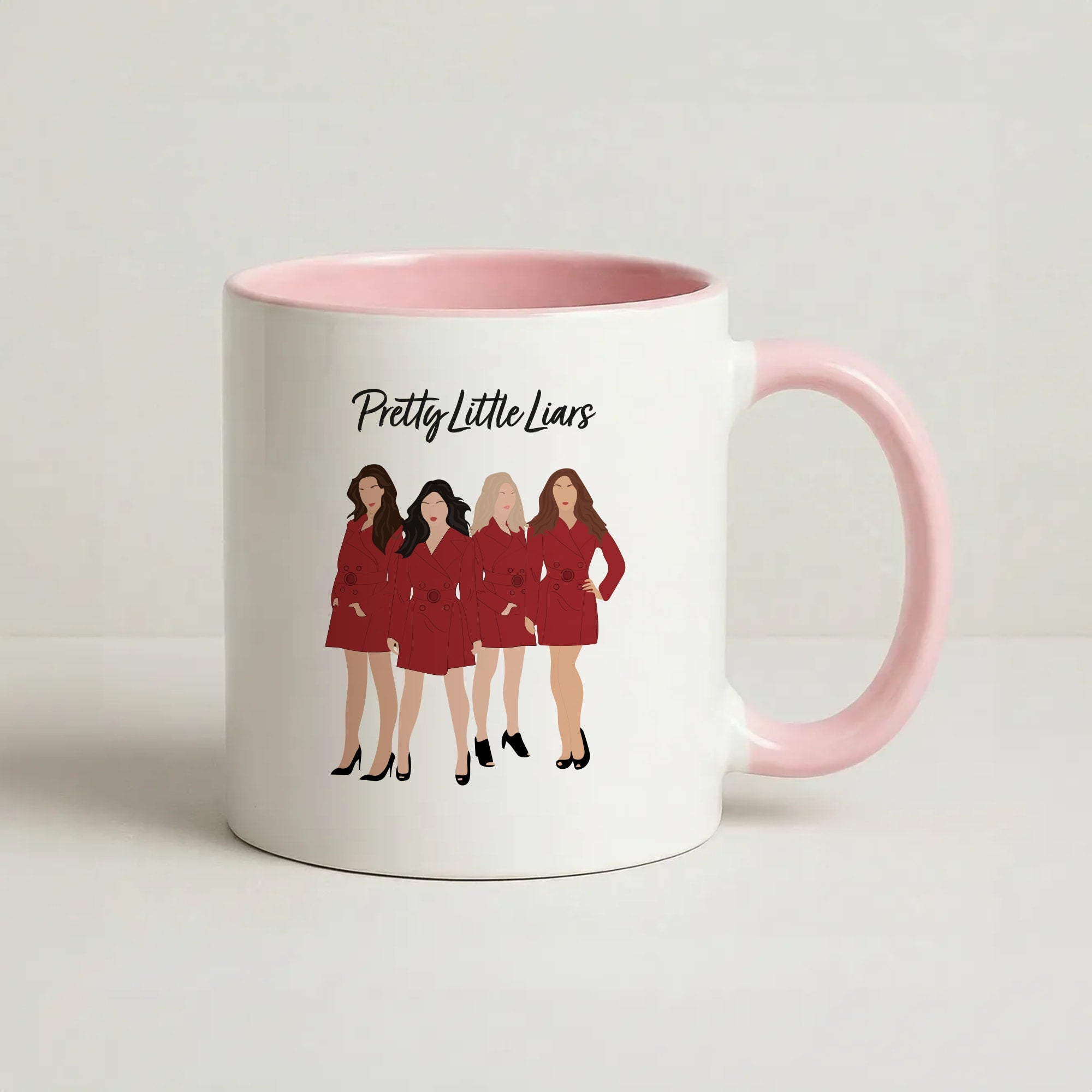 Girls - PLL Coffee Pink Mug