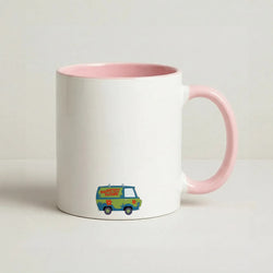 The Mystery Machine - Scoob Coffee Pink Mug