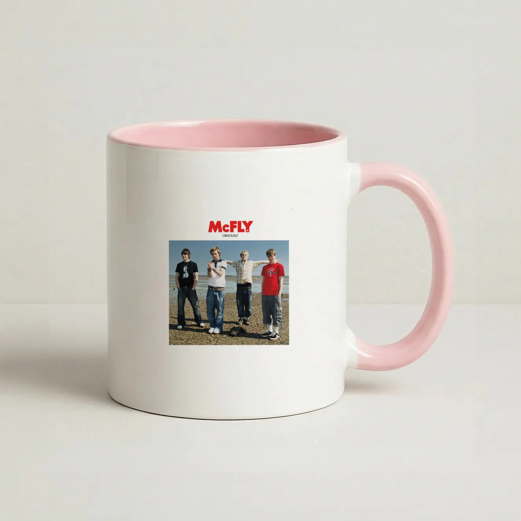 Obviously - McBand Coffee Pink Mug