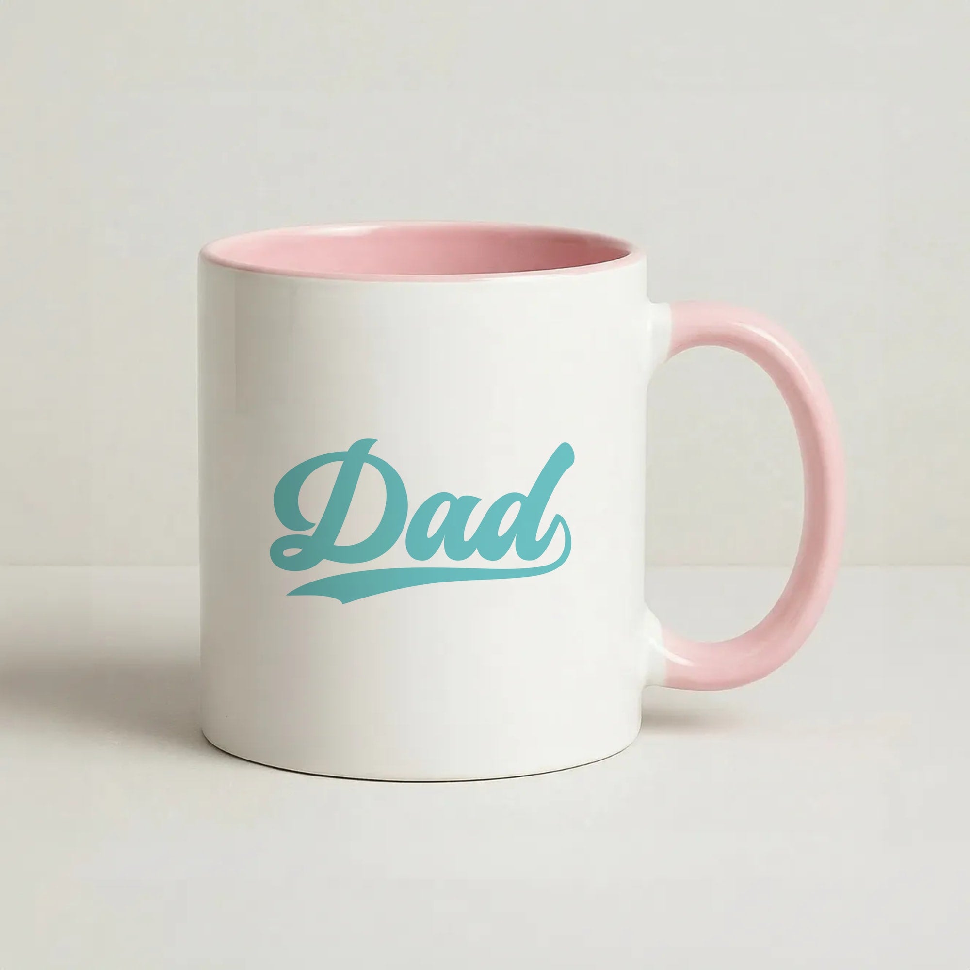 Dad Logo Coffee Pink Mug