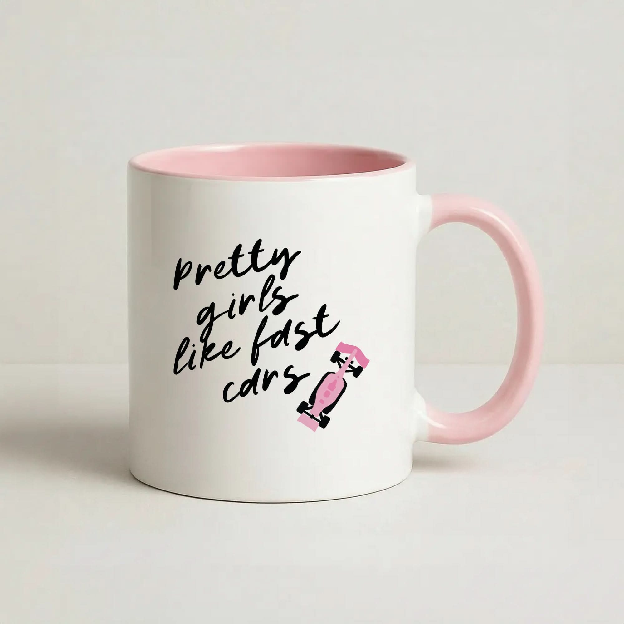 Pink Tea Mug