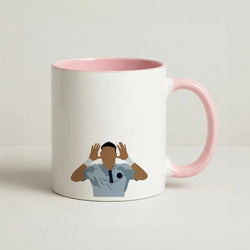 Neymar - Football Coffee Pink Mug