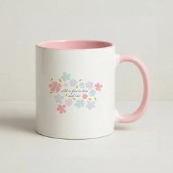 All Is Fair In Love And War Coffee Pink Mug
