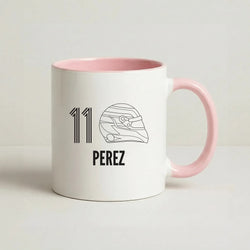 Perez Helmet 2026 Coffee Pink Mug