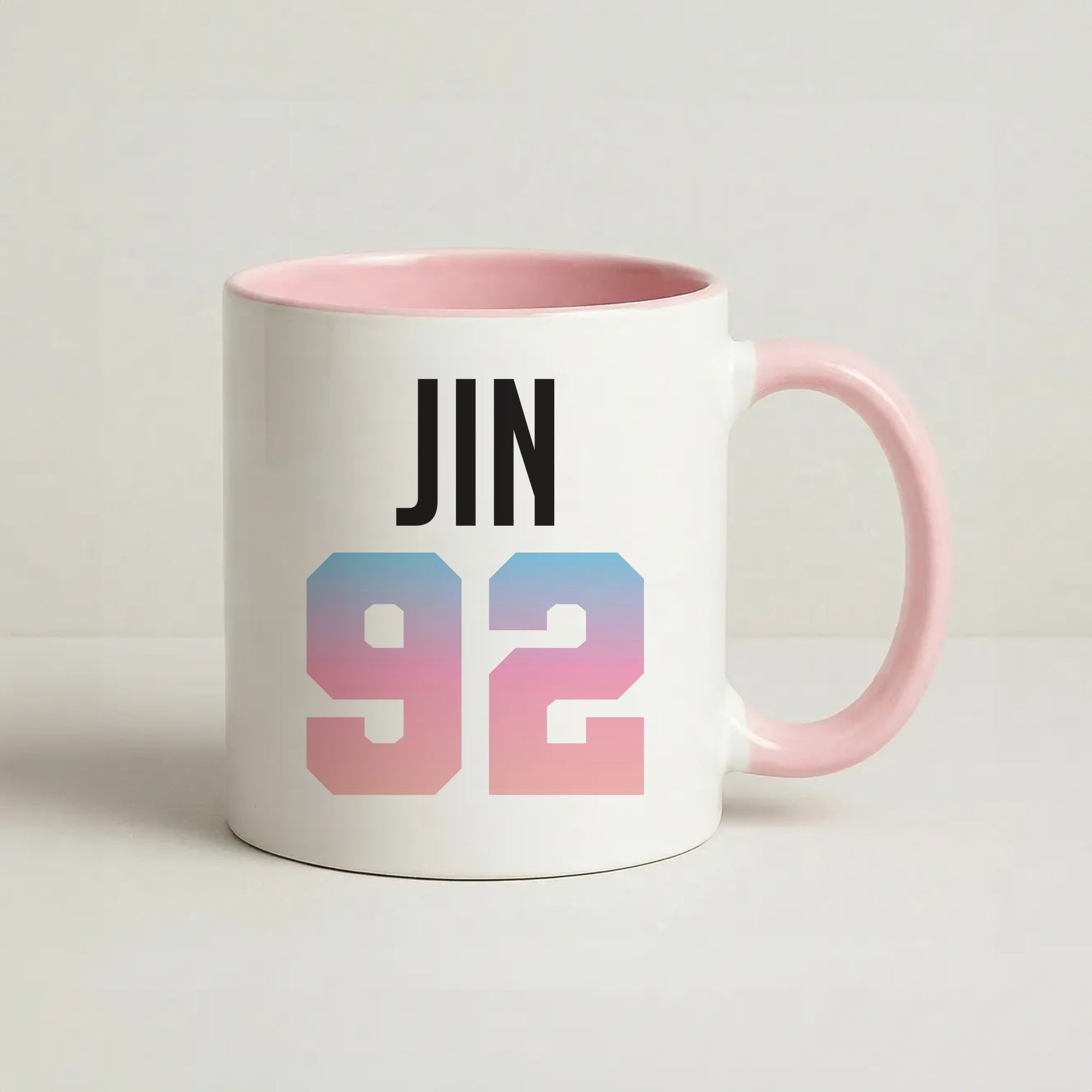 Jin 92 Coffee Pink Mug