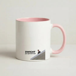 Dwight, You Ignorant Slut Coffee Pink Mug