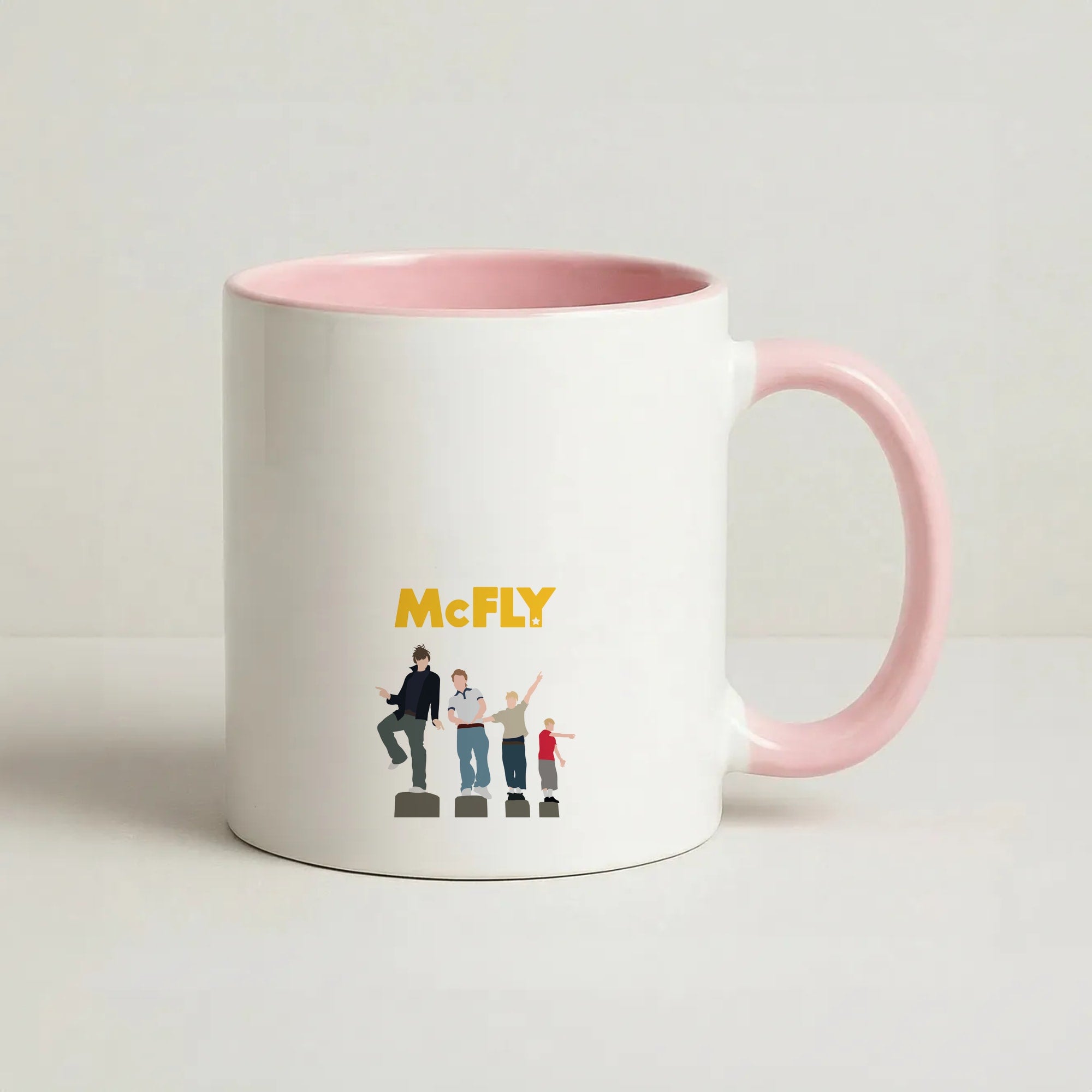The Band - McBand Coffee Pink Mug