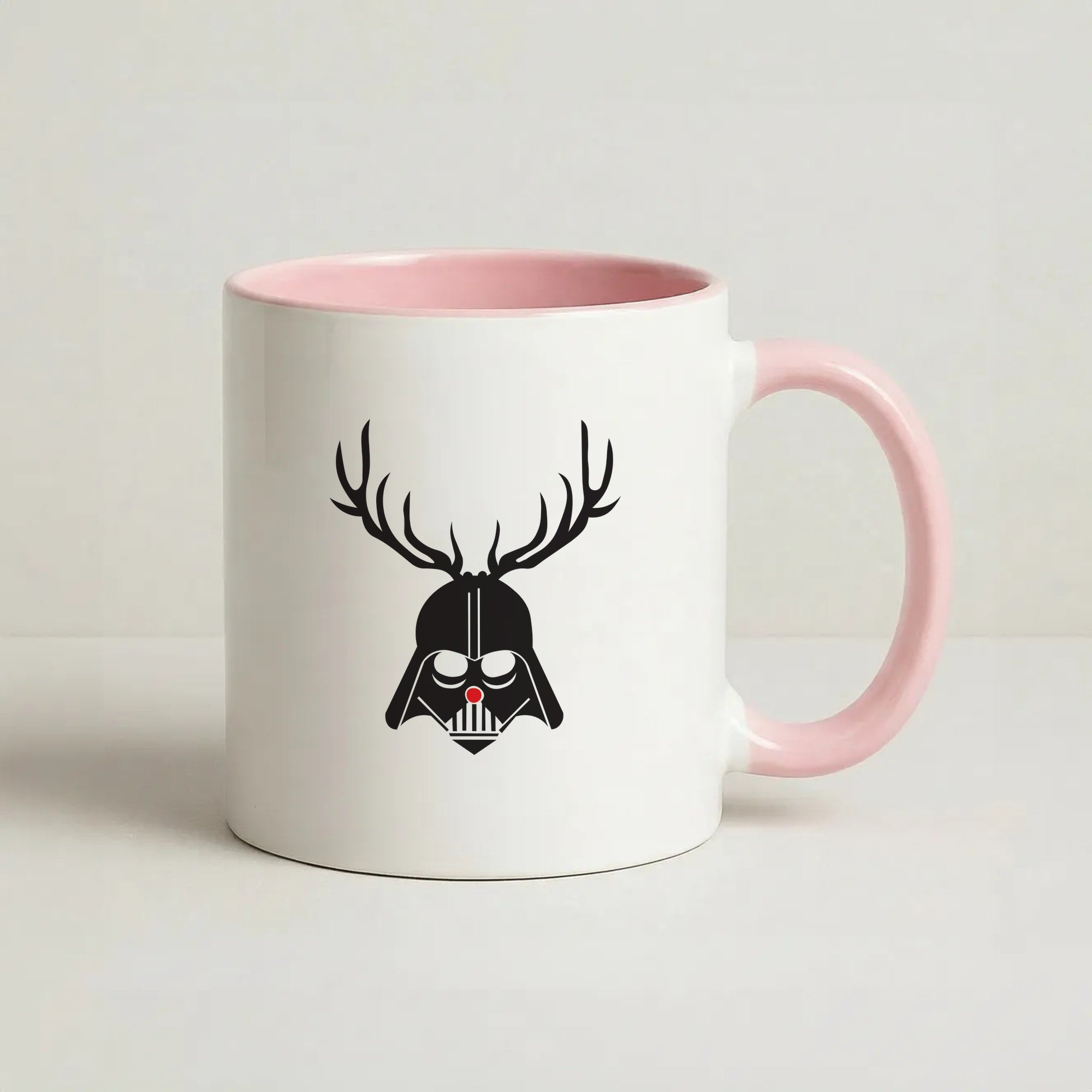 Christmas Darth Vader Coffee Pink Mug