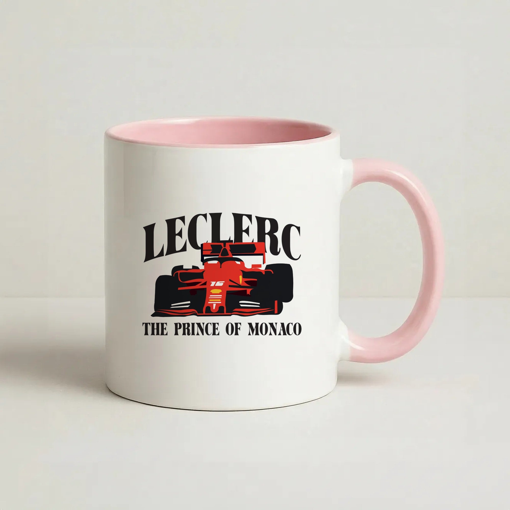Prince Of Monaco Coffee Pink Mug