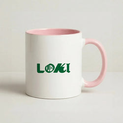 Logo Coffee Pink Mug