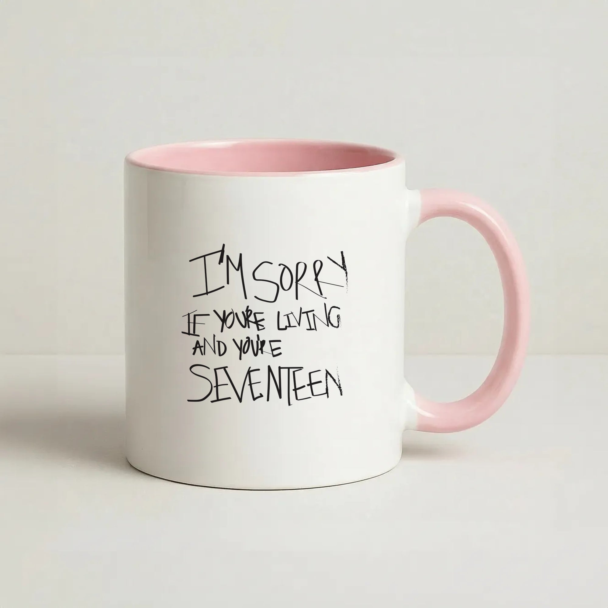 I'm Sorry - The 1975 Coffee Pink Mug