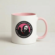 What's Your Favourite Scary Movie Badge Mug 2