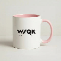 WSQK Radio Coffee Pink Mug