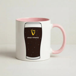 Dad-nness Coffee Pink Mug