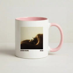 AH Album Coffee Pink Mug