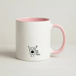Doodlebob Me Hoy Minoy Coffee Pink Mug