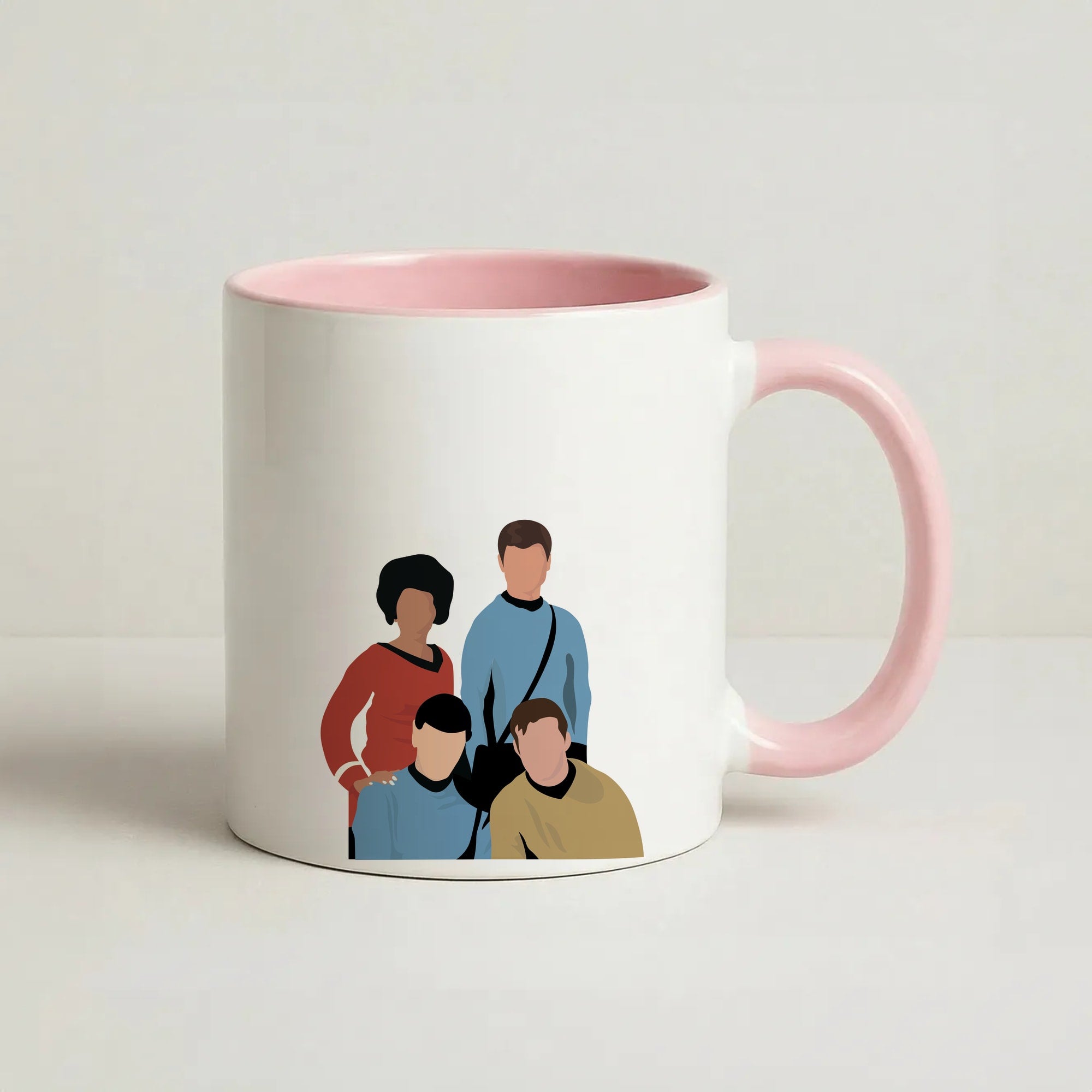 Characters Coffee Pink Mug