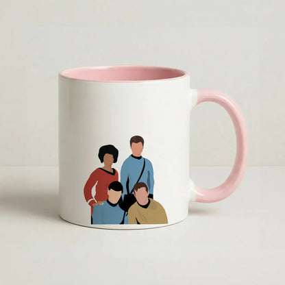 Characters Coffee Pink Mug
