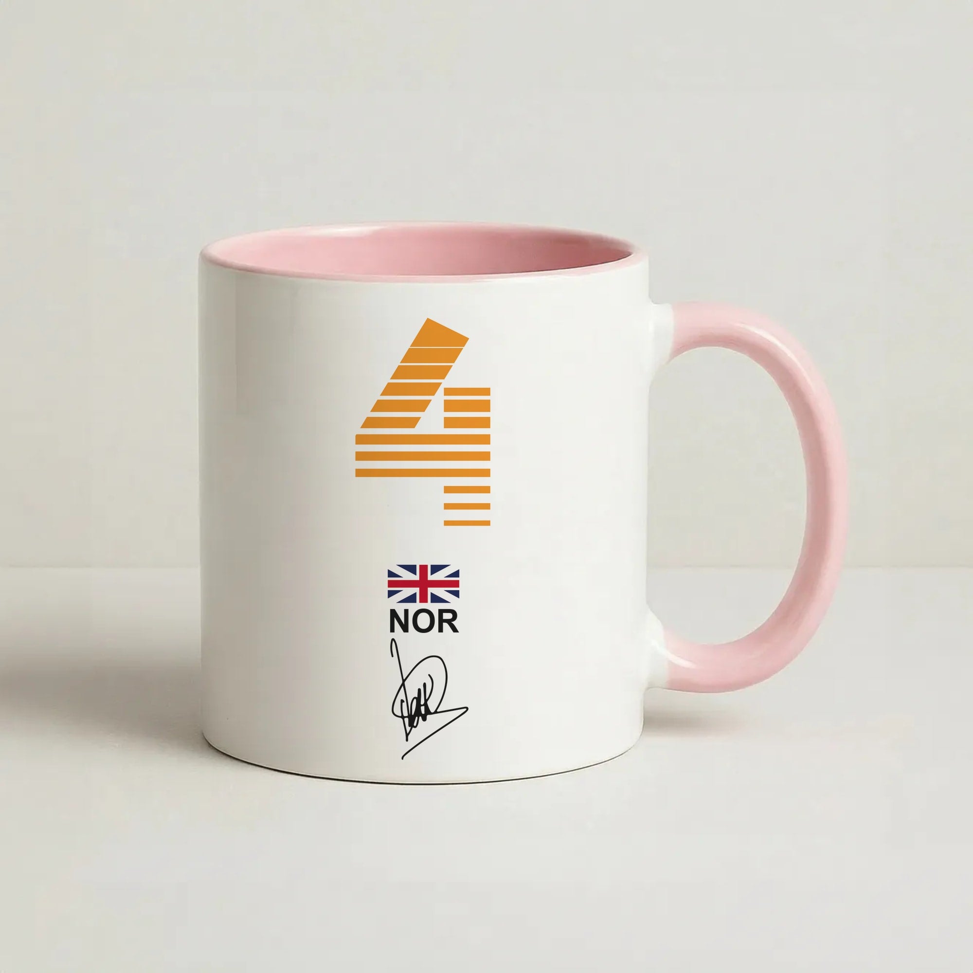Norris - F1 Coffee Pink Mug