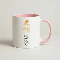 Norris - F1 Coffee Pink Mug