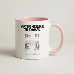 2026 Tour AHTD Coffee Pink Mug