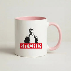 Eleven Bitchin' Coffee Pink Mug