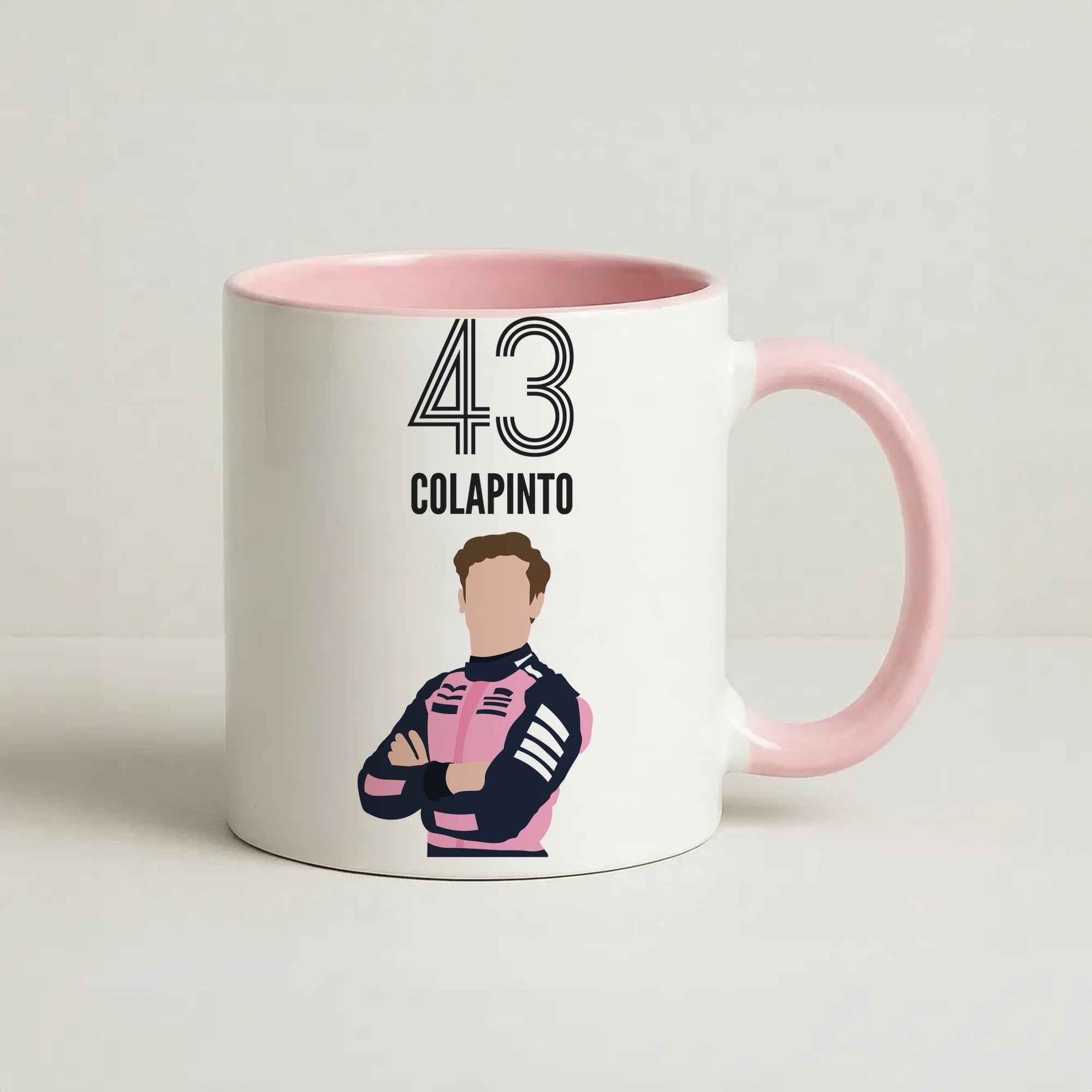 Colapinto 2026 Coffee Pink Mug