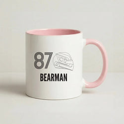Bearman Helmet 2026  Coffee Pink Mug