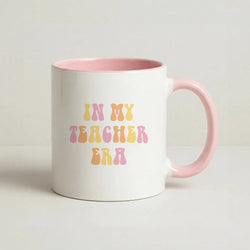 In My Teacher Era Coffee Pink Mug