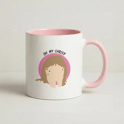 Oh My Christ! Coffee Pink Mug