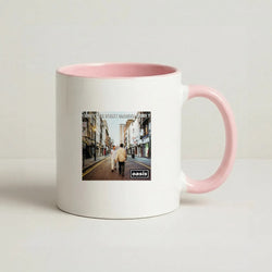 What's The Story Coffee Pink Mug