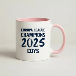 Europa League Winners 2025 - COYS Coffee Pink Mug