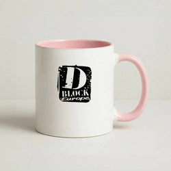 D Block Europe Coffee Pink Mug
