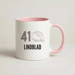 Lindblad Helmet 2026 Coffee Pink Mug