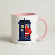 Santa's Tardis Mug 2