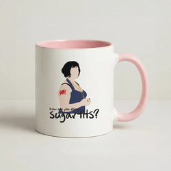 How You Doing? Coffee Pink Mug