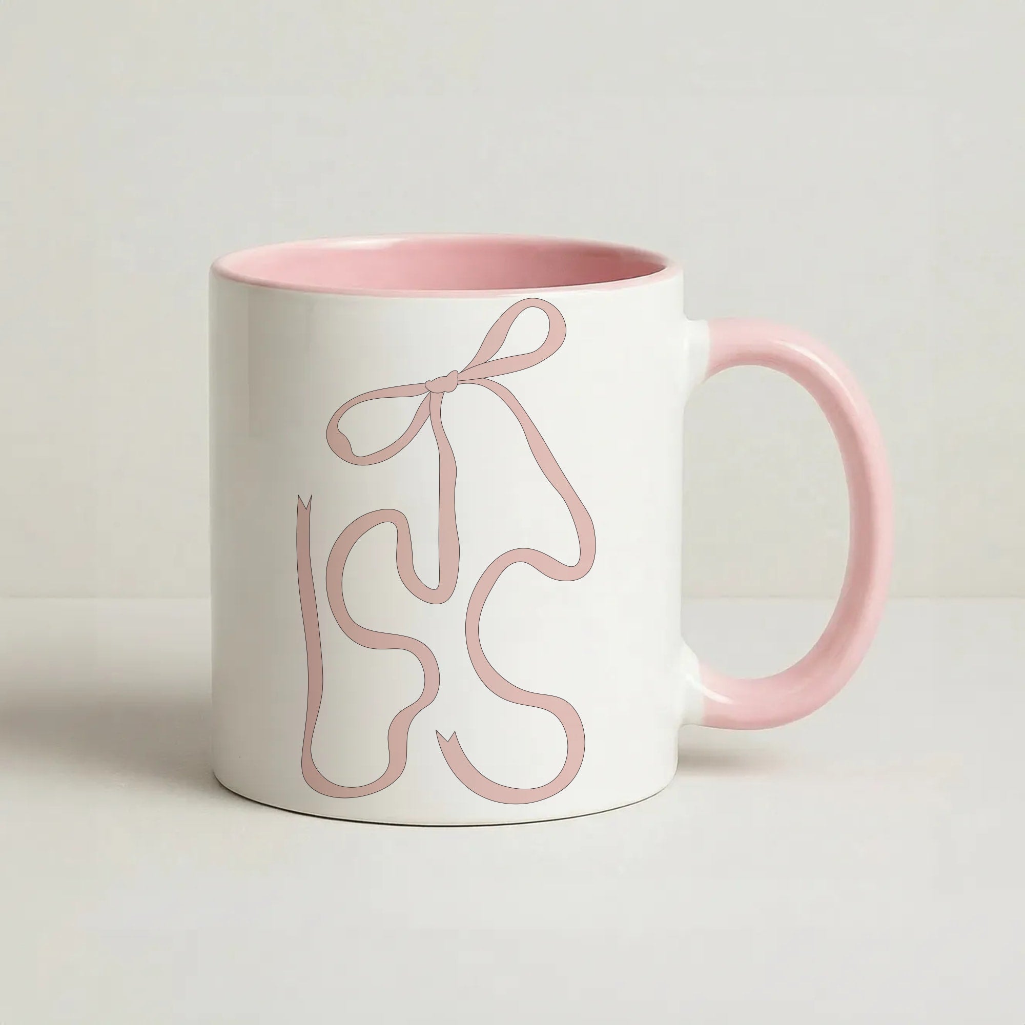 Pink Ribbon Coffee Pink Mug