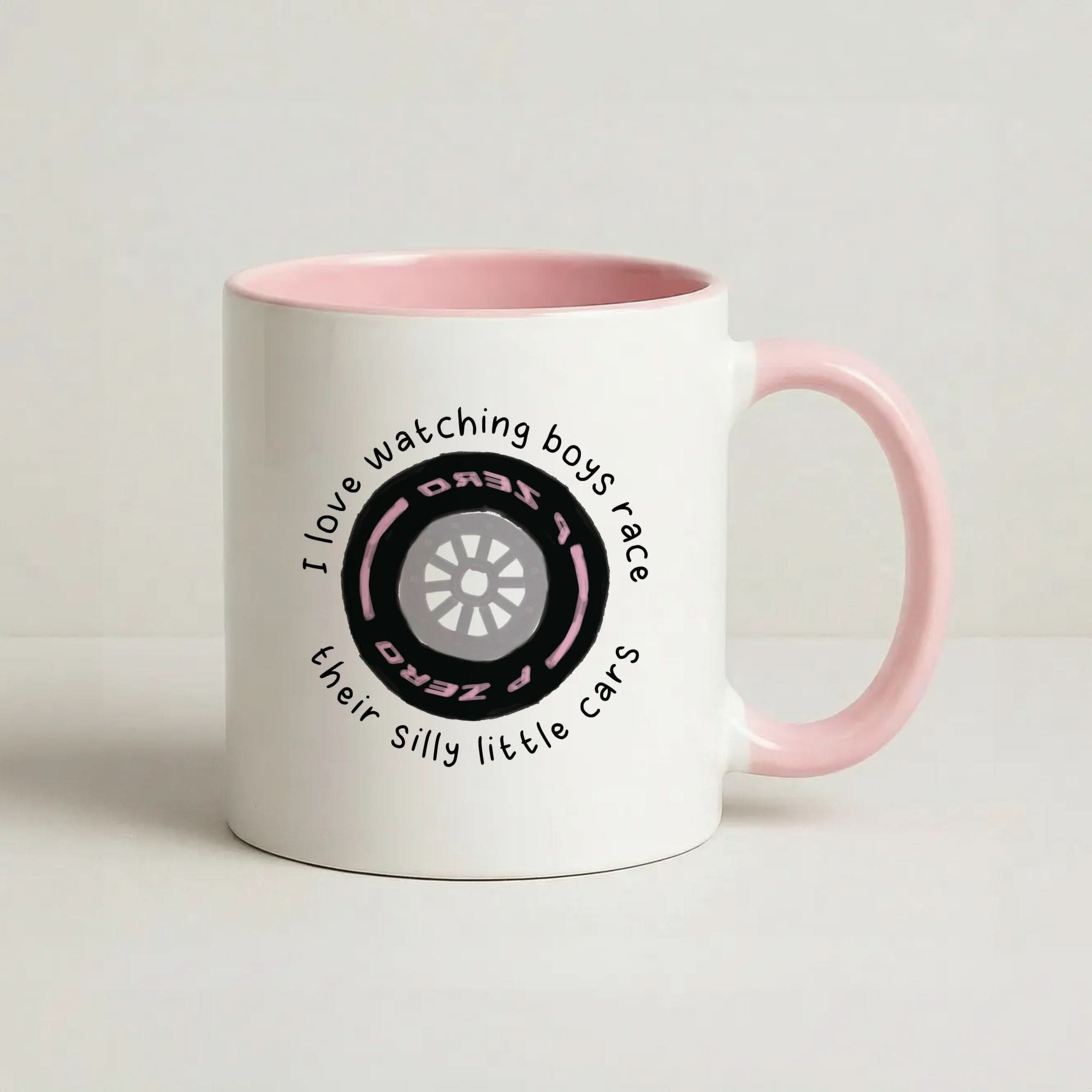 Pink Tea Mug