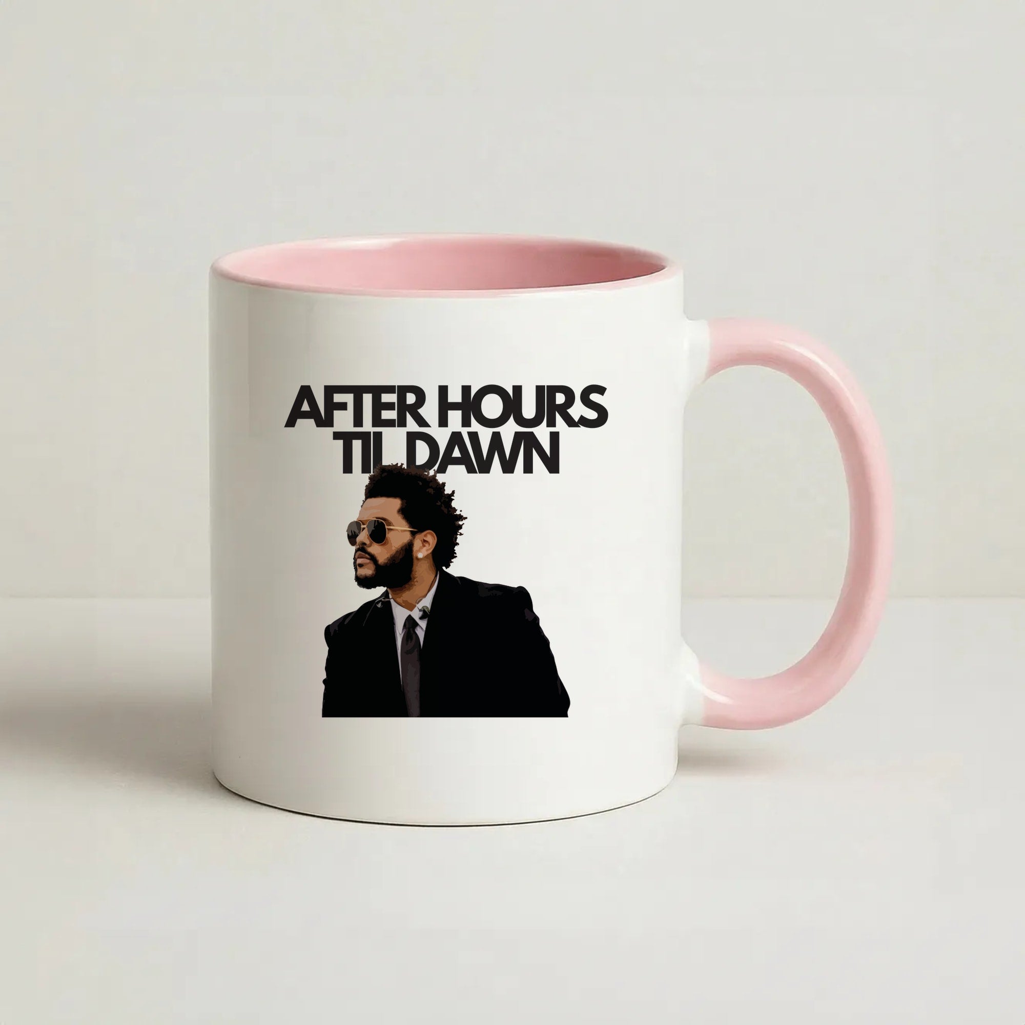 AHTD Singer Coffee Pink Mug