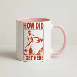 HDIGH Poster Coffee Pink Mug